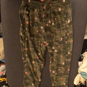 Camouflage sweatpants